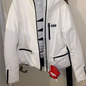 Helly Hanson white ski jacket